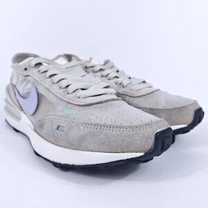 Nike Waffle One Summit Womens 6.5 Casual Lifestyle Shoes White Purple Sneakers